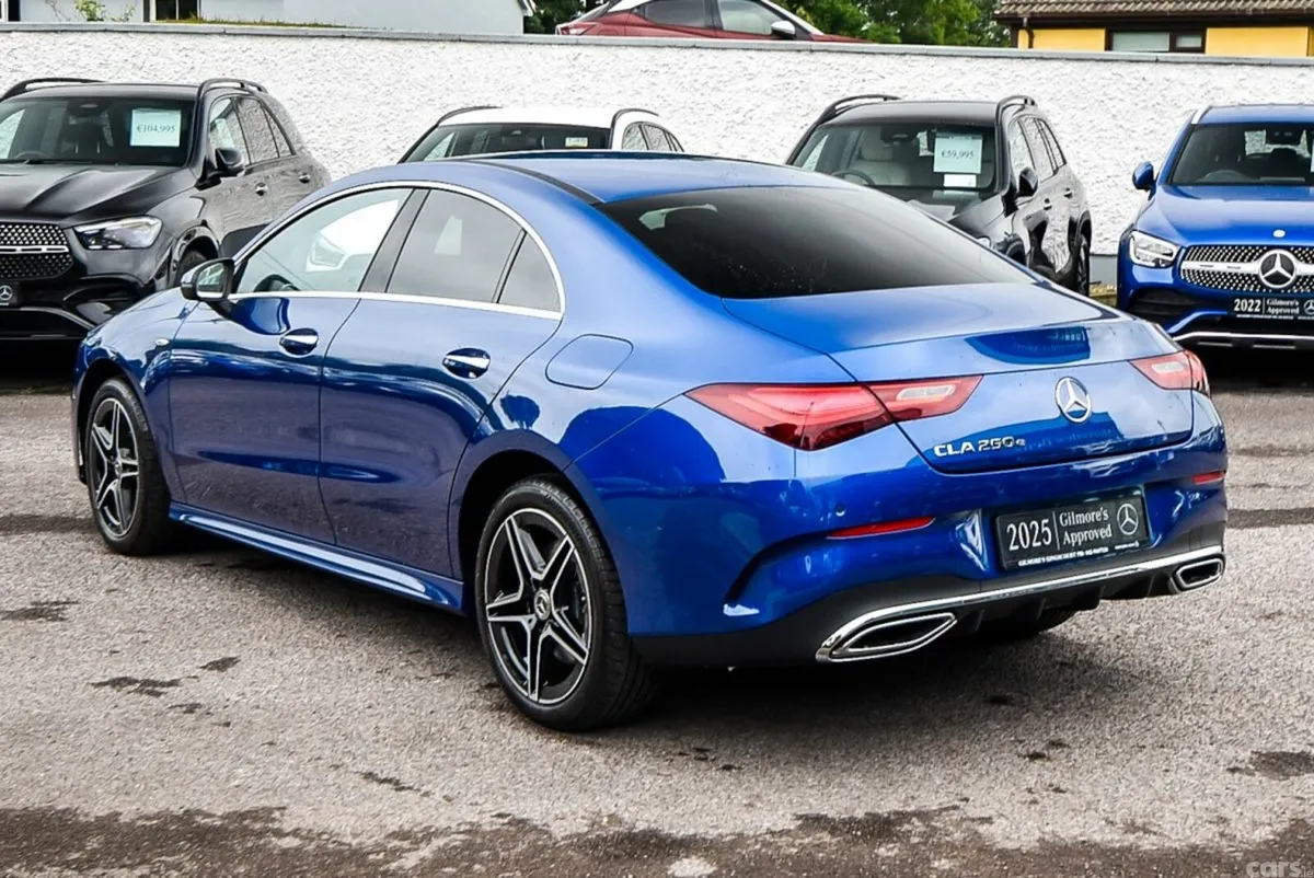 Mercedes-Benz CLA Coupe, Petrol Plug-in Hybrid, 2025, Blue