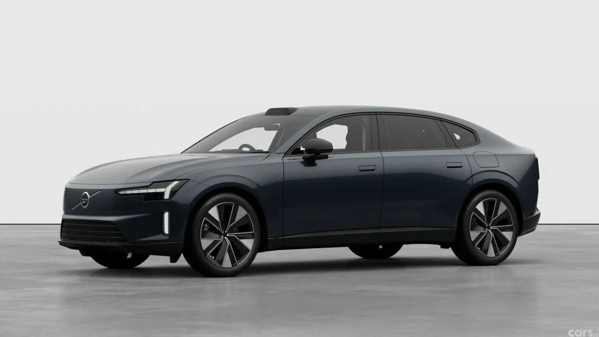 Volvo ES90 Saloon, Electric, 2027, Blue