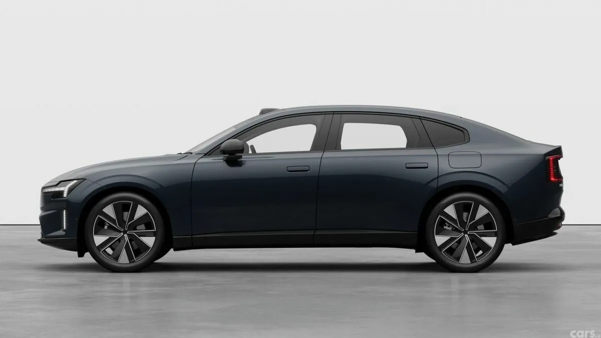 Volvo ES90 Saloon, Electric, 2027, Blue