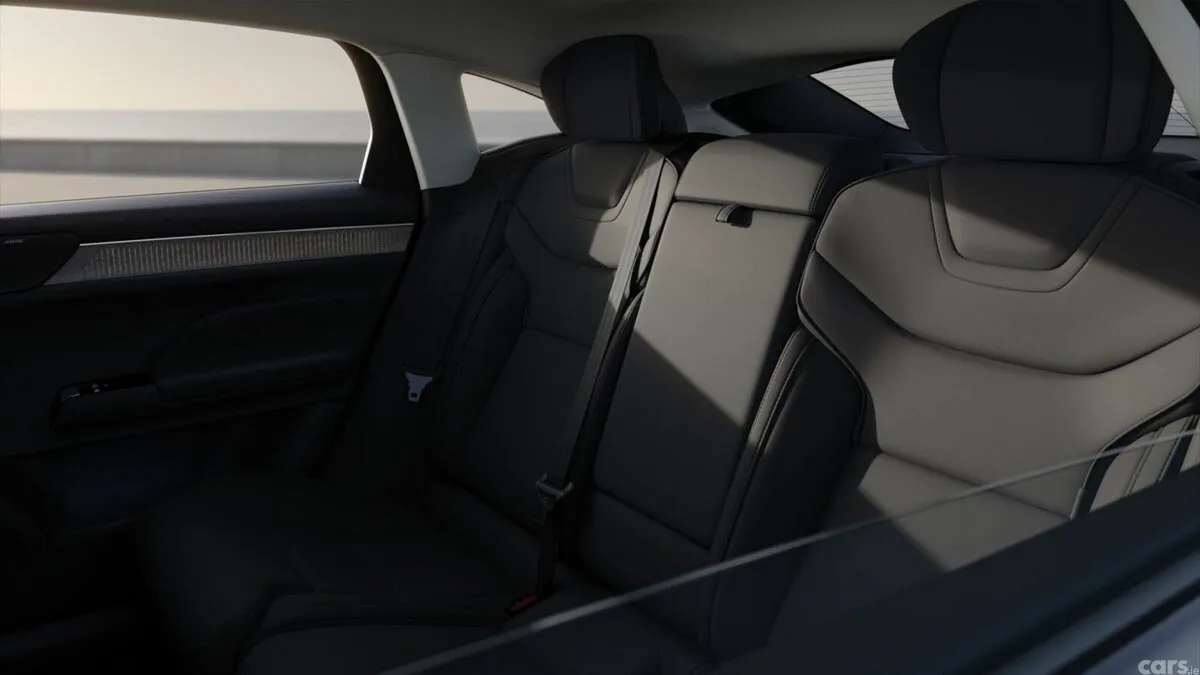 Volvo ES90 Saloon, Electric, 2027, Blue