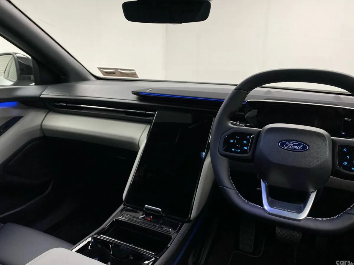 Ford Explorer SUV, Electric, 2026, White