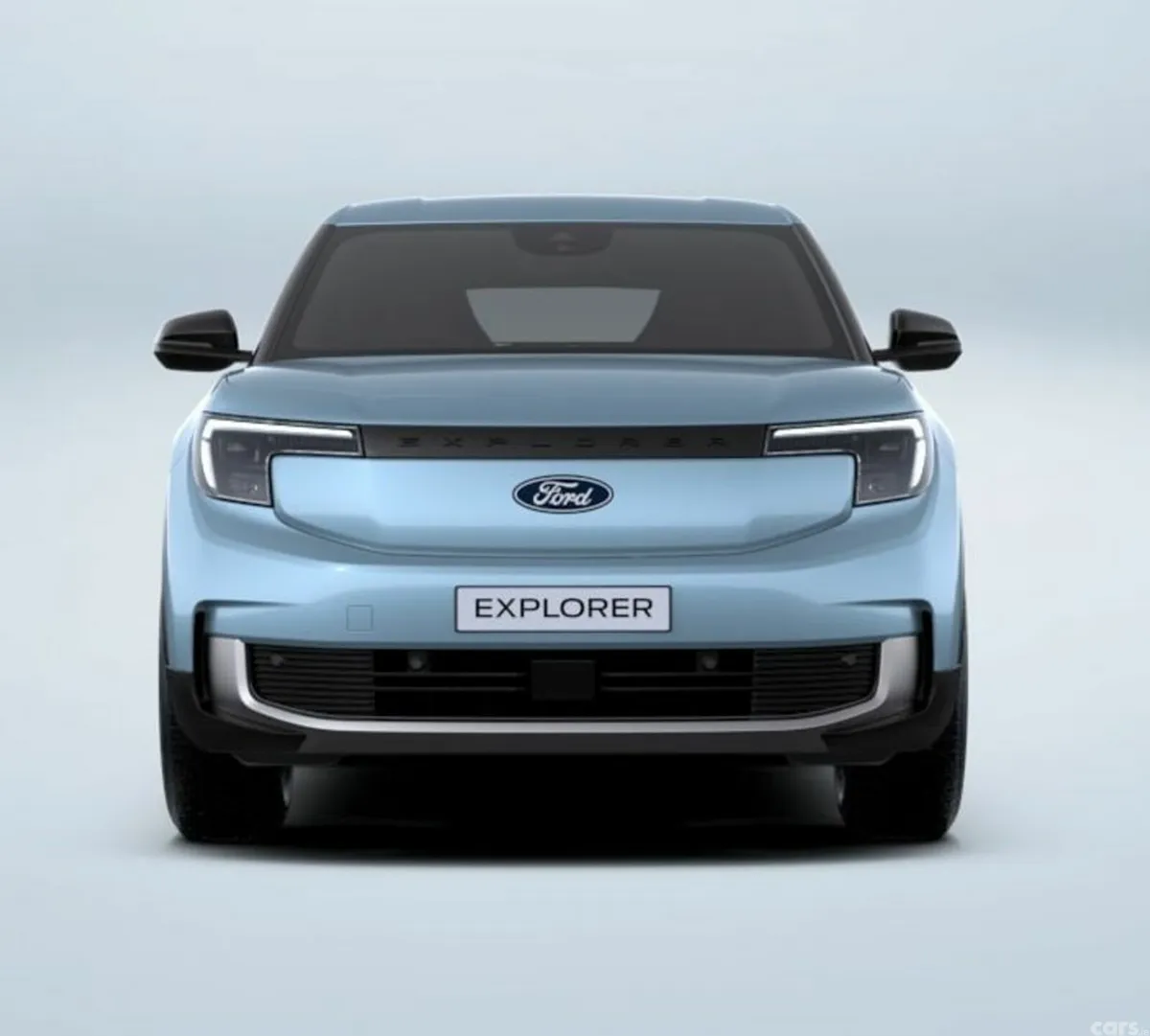 Ford Explorer SUV, Electric, 2026, Blue