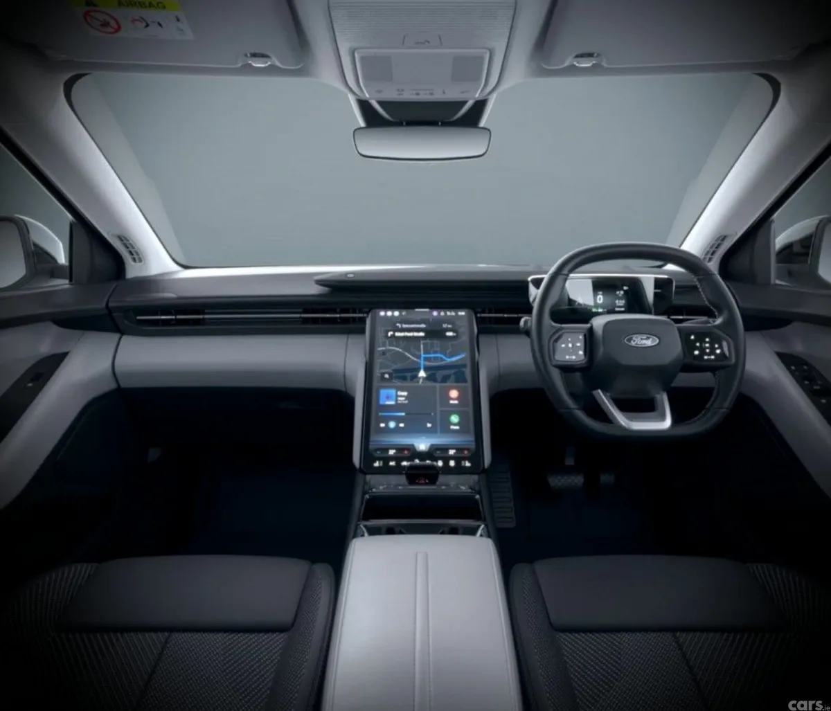 Ford Explorer SUV, Electric, 2026, Blue
