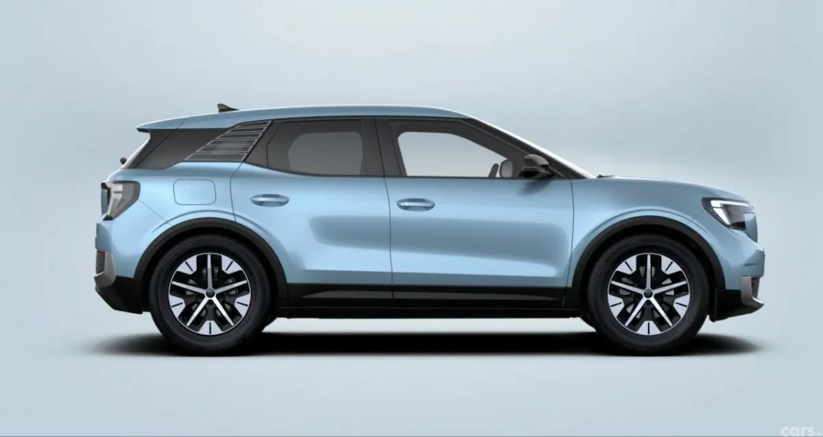 Ford Explorer SUV, Electric, 2026, Blue