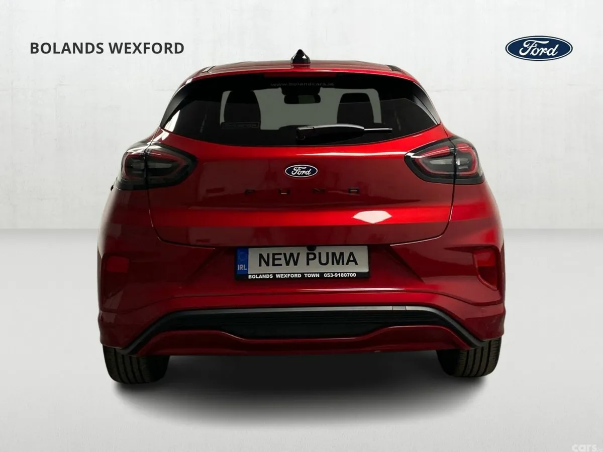 Ford Puma SUV, Petrol Hybrid, 2026, Red