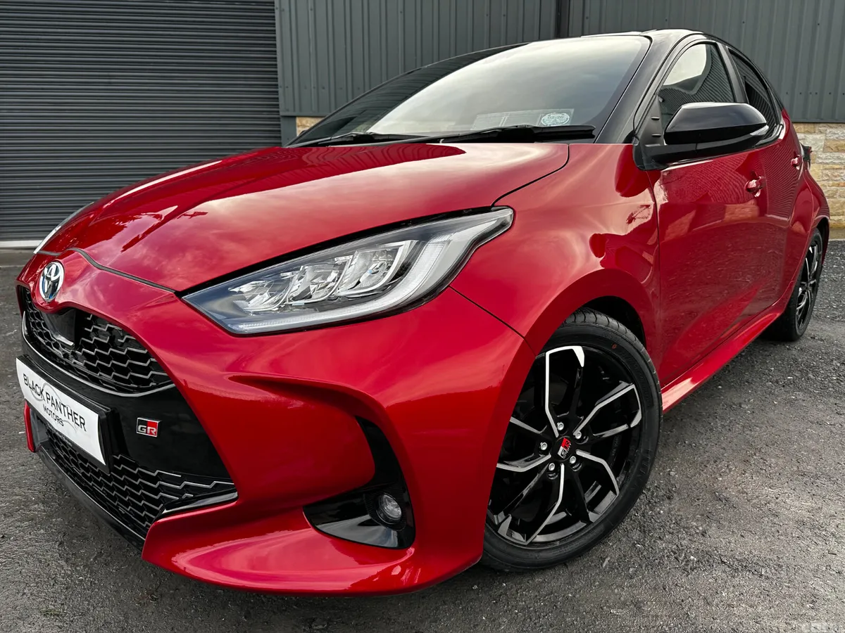 Toyota Yaris Hatchback, Petrol Hybrid, 2022, Red