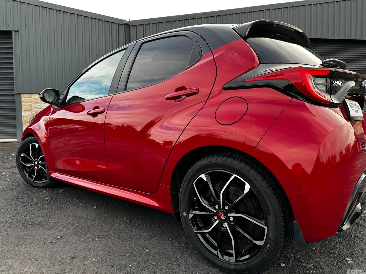 Toyota Yaris Hatchback, Petrol Hybrid, 2022, Red