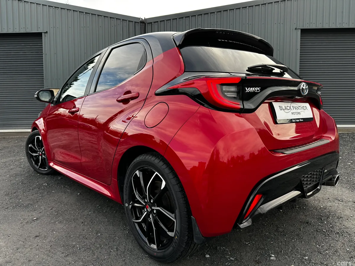 Toyota Yaris Hatchback, Petrol Hybrid, 2022, Red