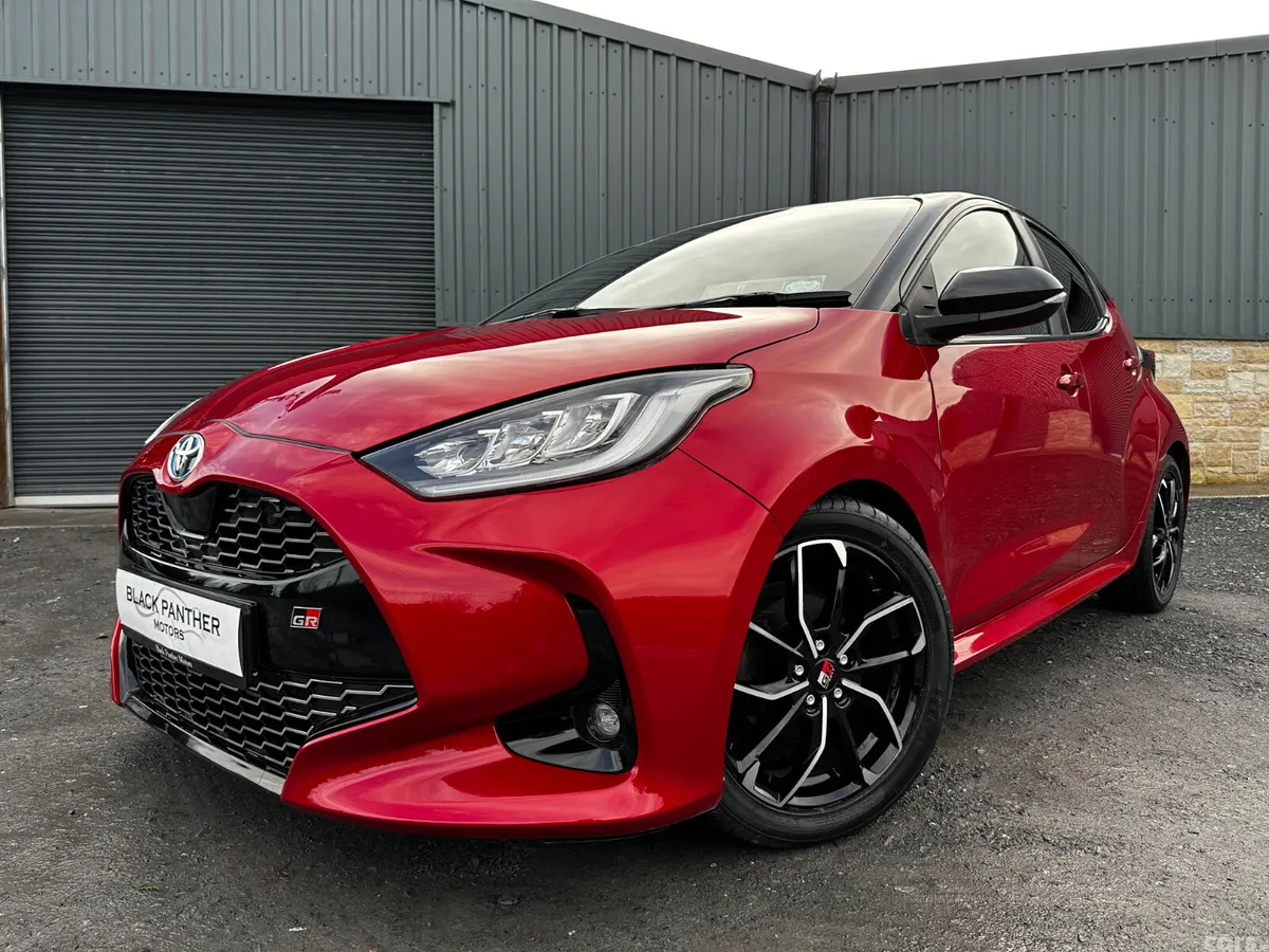 Toyota Yaris Hatchback, Petrol Hybrid, 2022, Red
