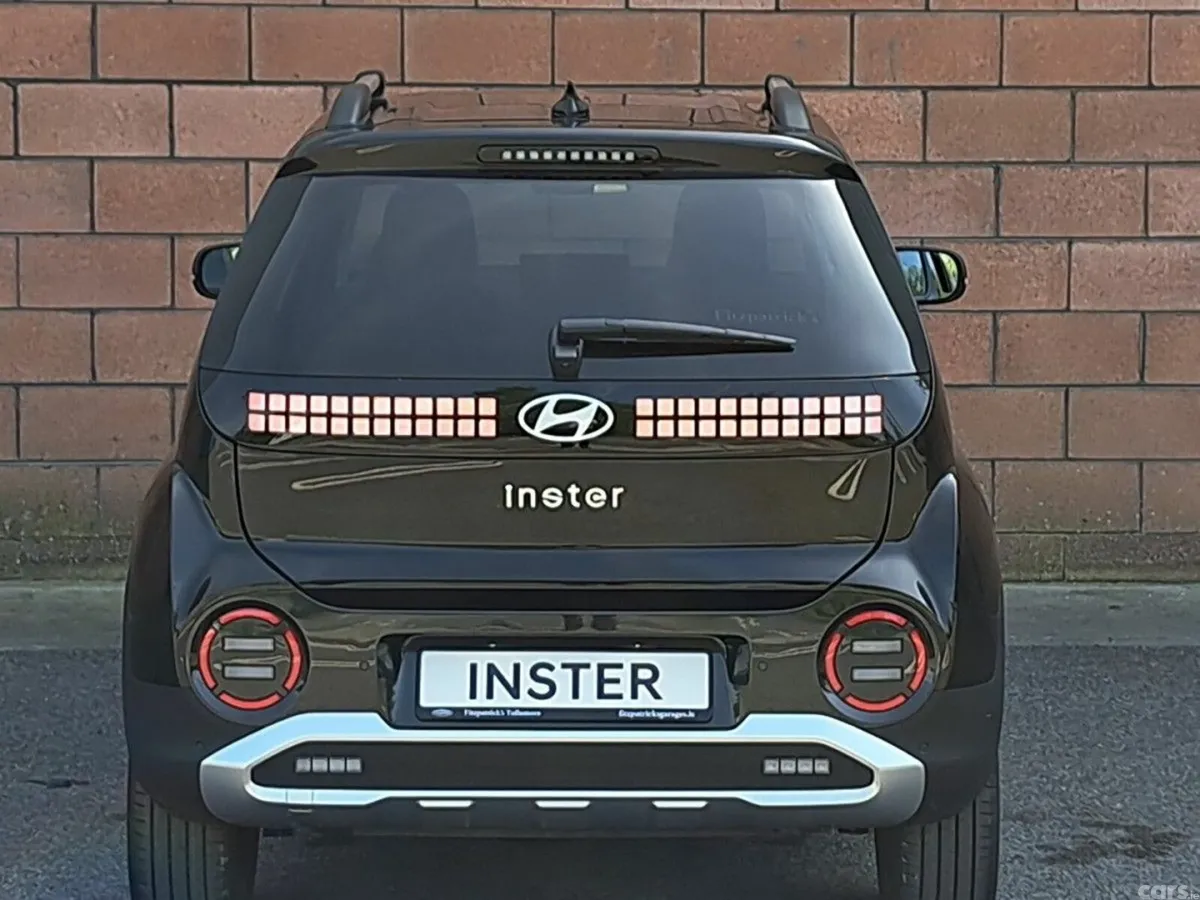 Hyundai INSTER SUV, Electric, 2027, Black