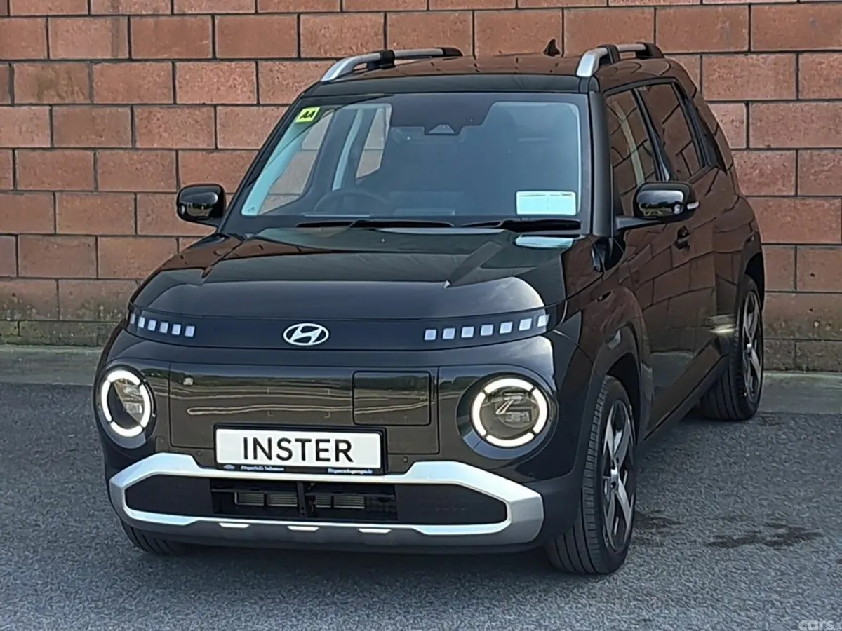Hyundai INSTER SUV, Electric, 2027, Black