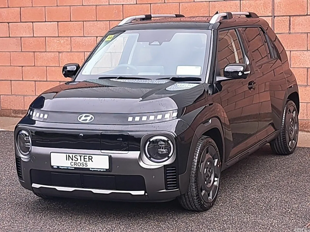 Hyundai INSTER SUV, Electric, 2027, Black