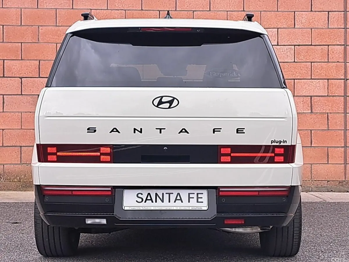 Hyundai Santa Fe SUV, Petrol Plug-in Hybrid, 2027, White