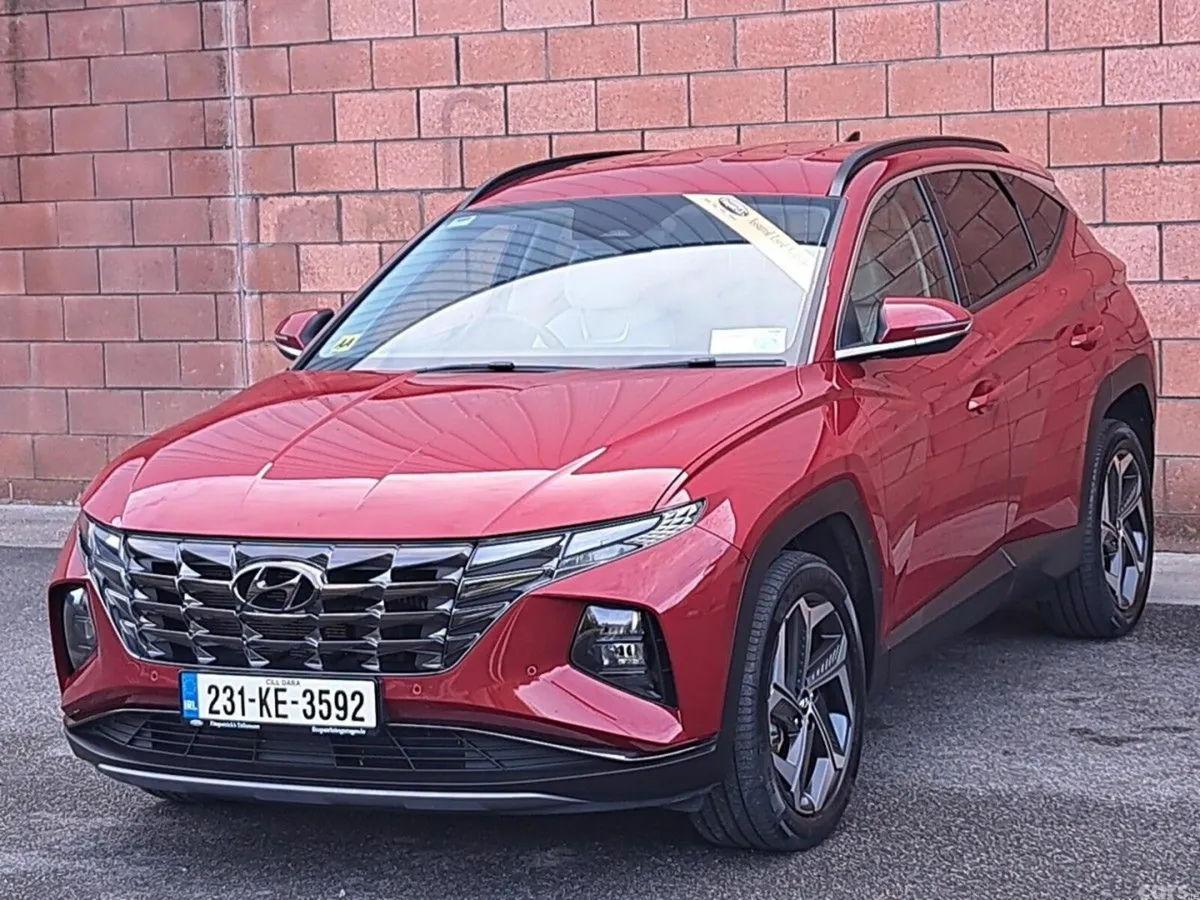 Hyundai Tucson SUV, Petrol Hybrid, 2023, Red