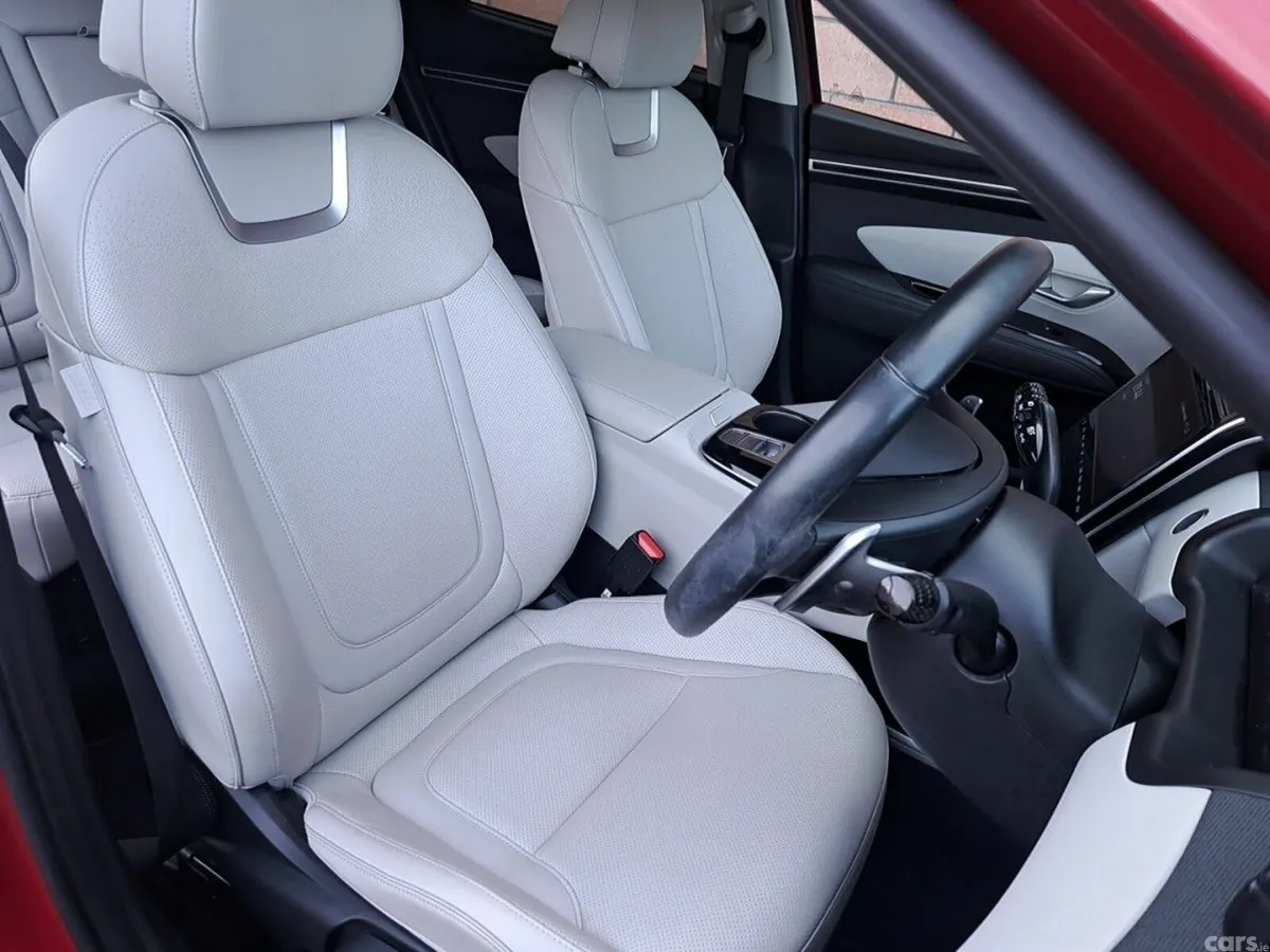 Hyundai Tucson SUV, Petrol Hybrid, 2023, Red