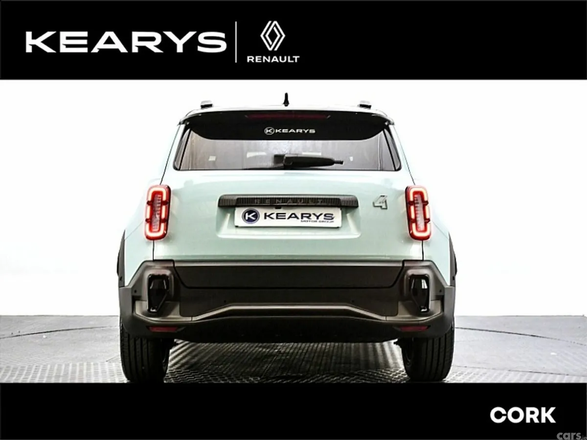 Renault 4 SUV, Electric, 2027, Green