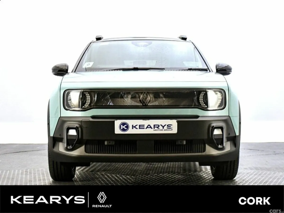 Renault 4 SUV, Electric, 2027, Green