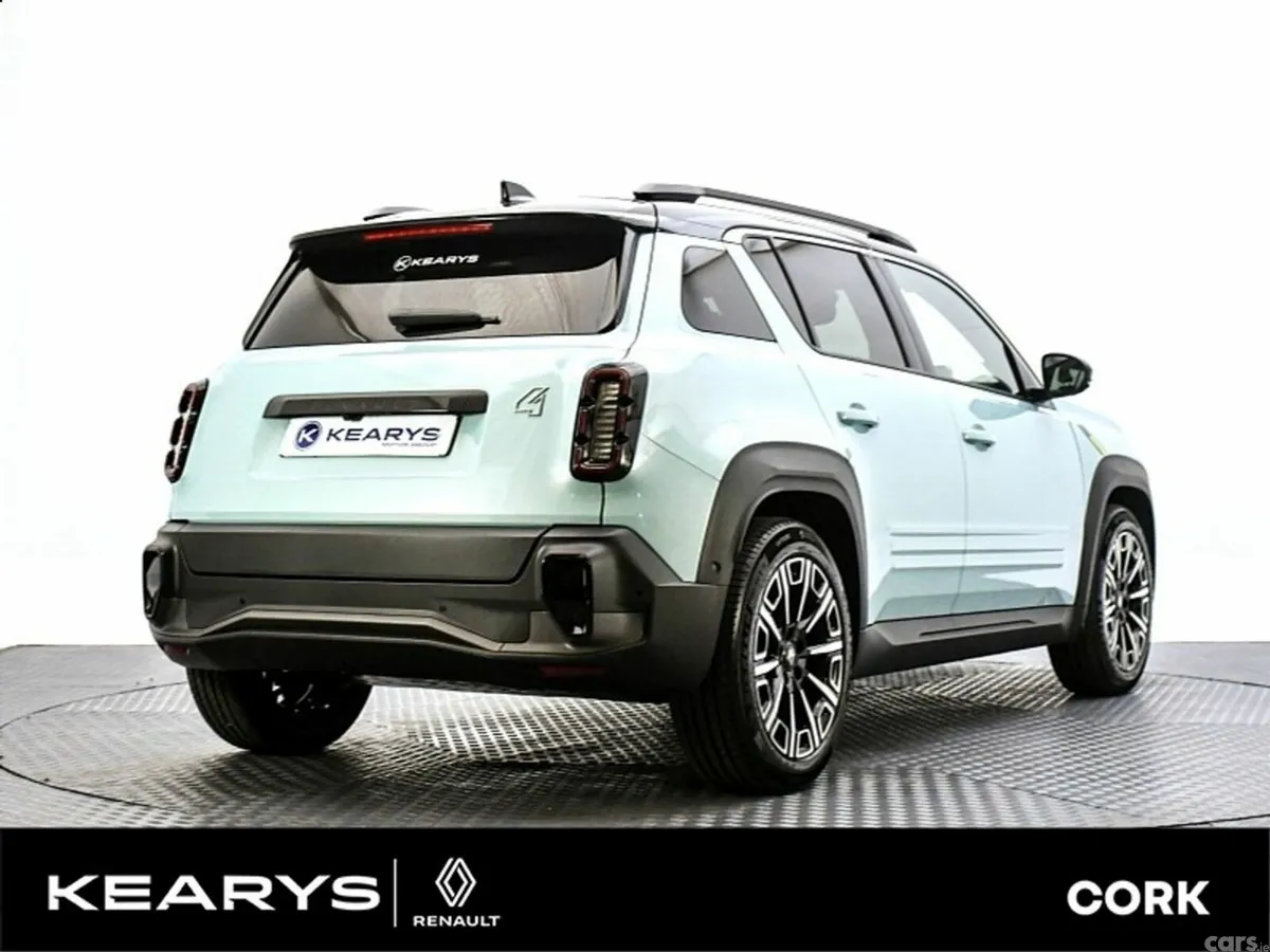 Renault 4 SUV, Electric, 2027, Green