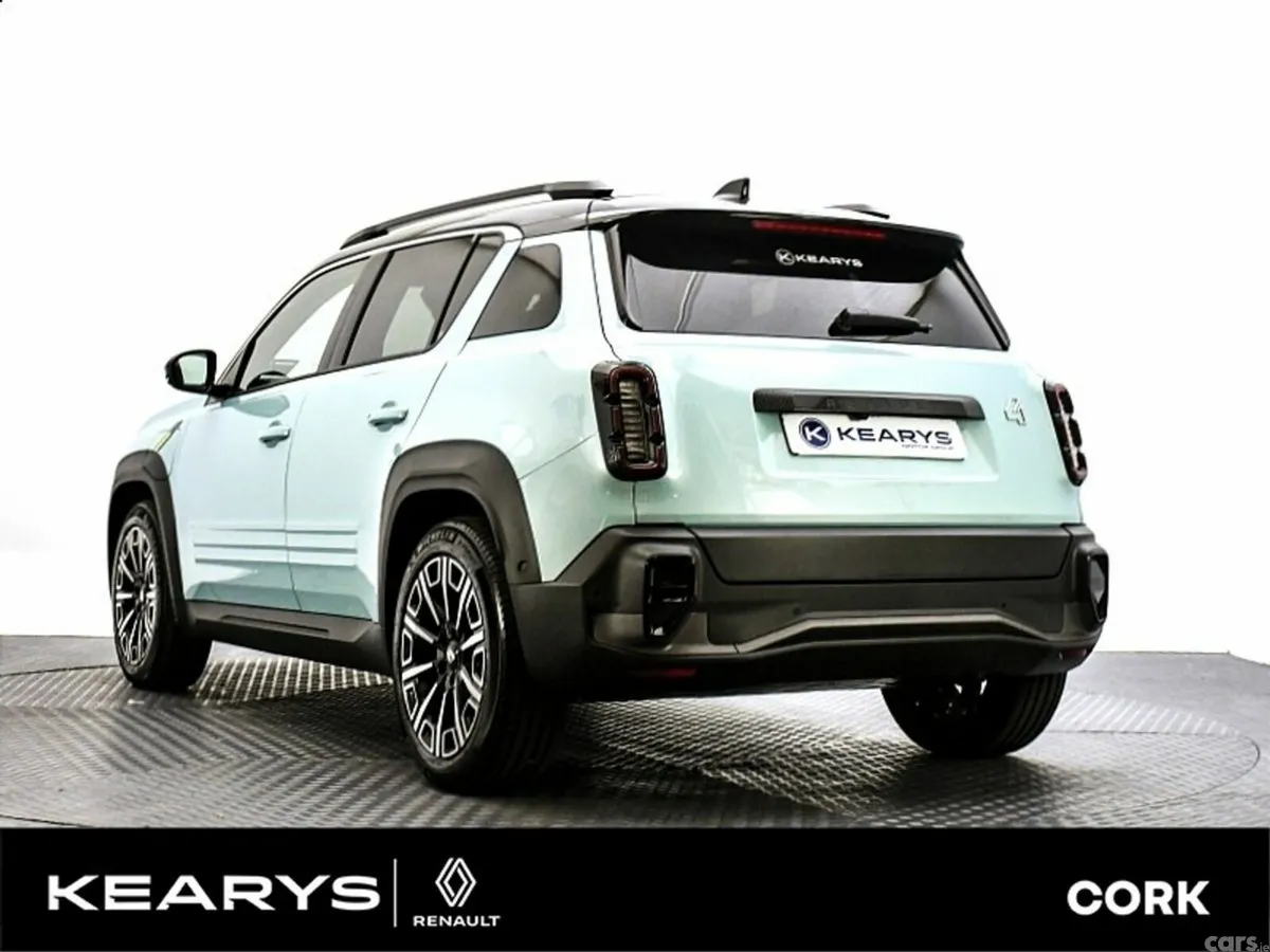 Renault 4 SUV, Electric, 2027, Green
