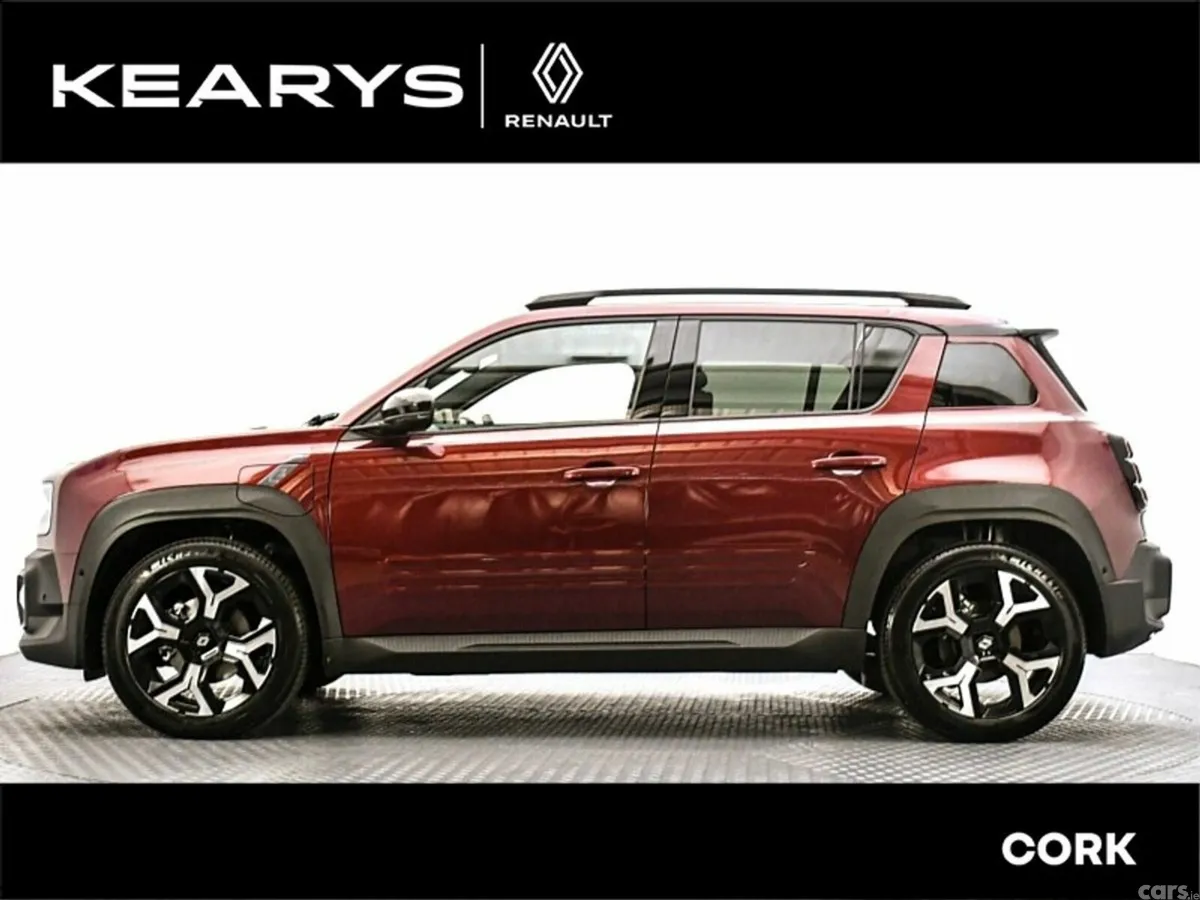 Renault 4 SUV, Electric, 2027, Red