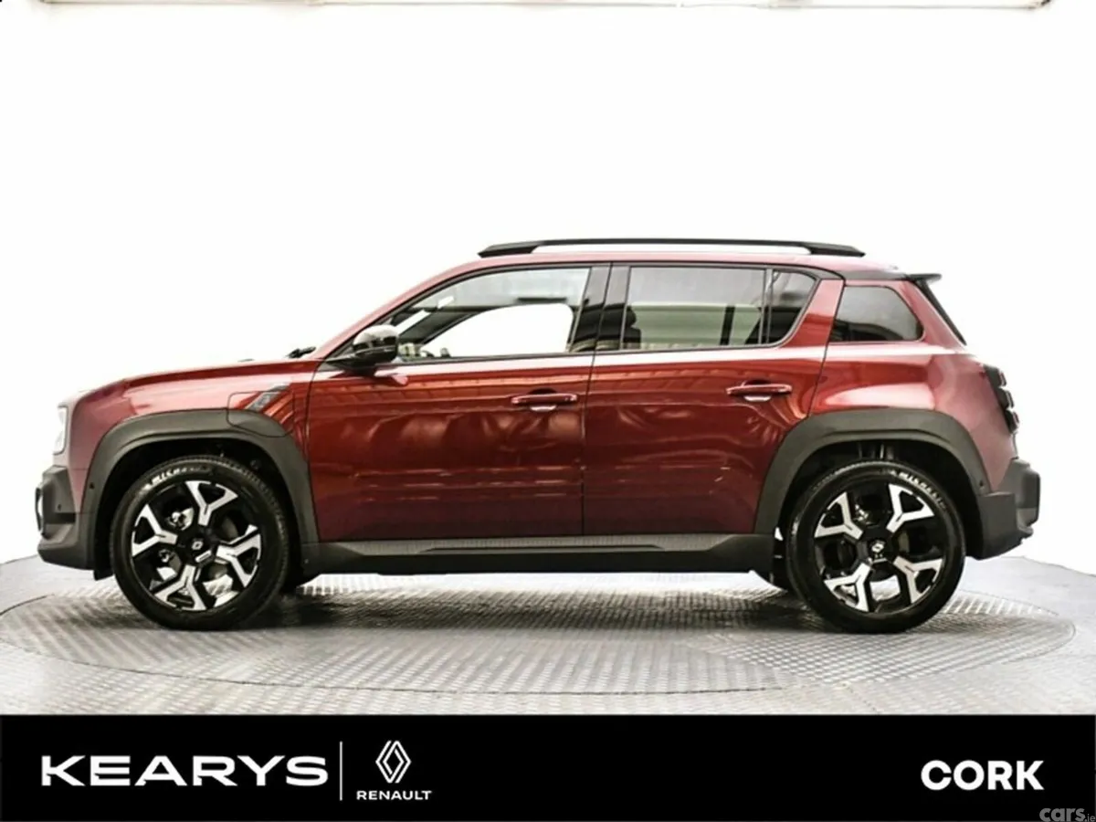 Renault 4 SUV, Electric, 2027, Red