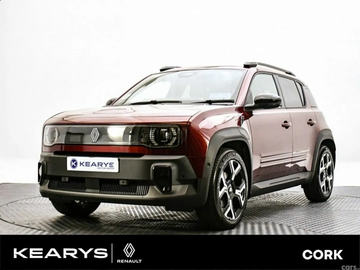 Renault 4 SUV, Electric, 2027, Red