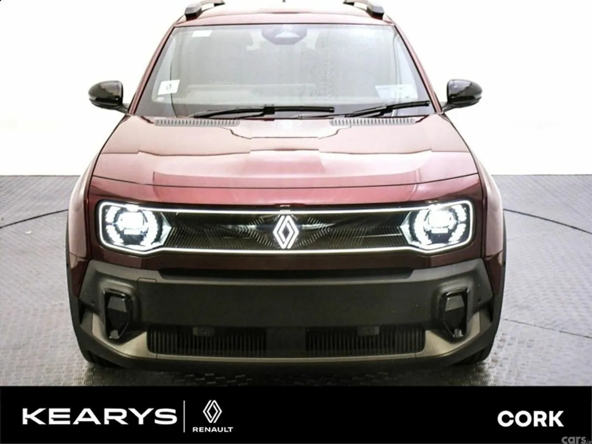 Renault 4 SUV, Electric, 2027, Red