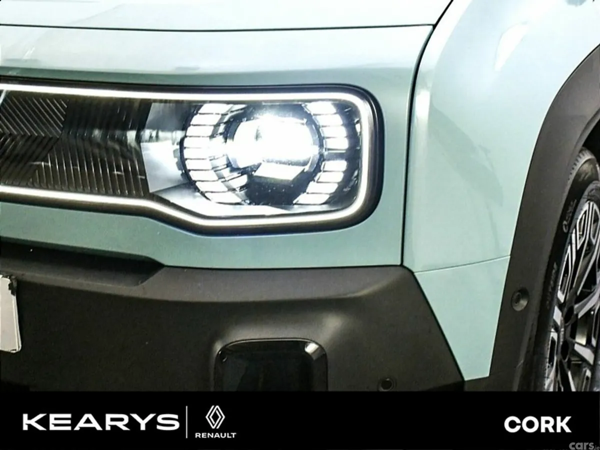 Renault 4 SUV, Electric, 2027, Green