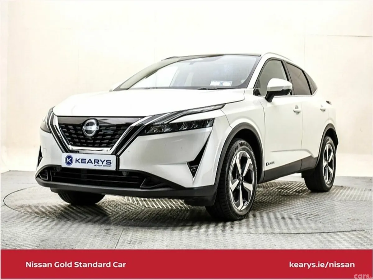 Nissan Qashqai SUV, Petrol Hybrid, 2024, White