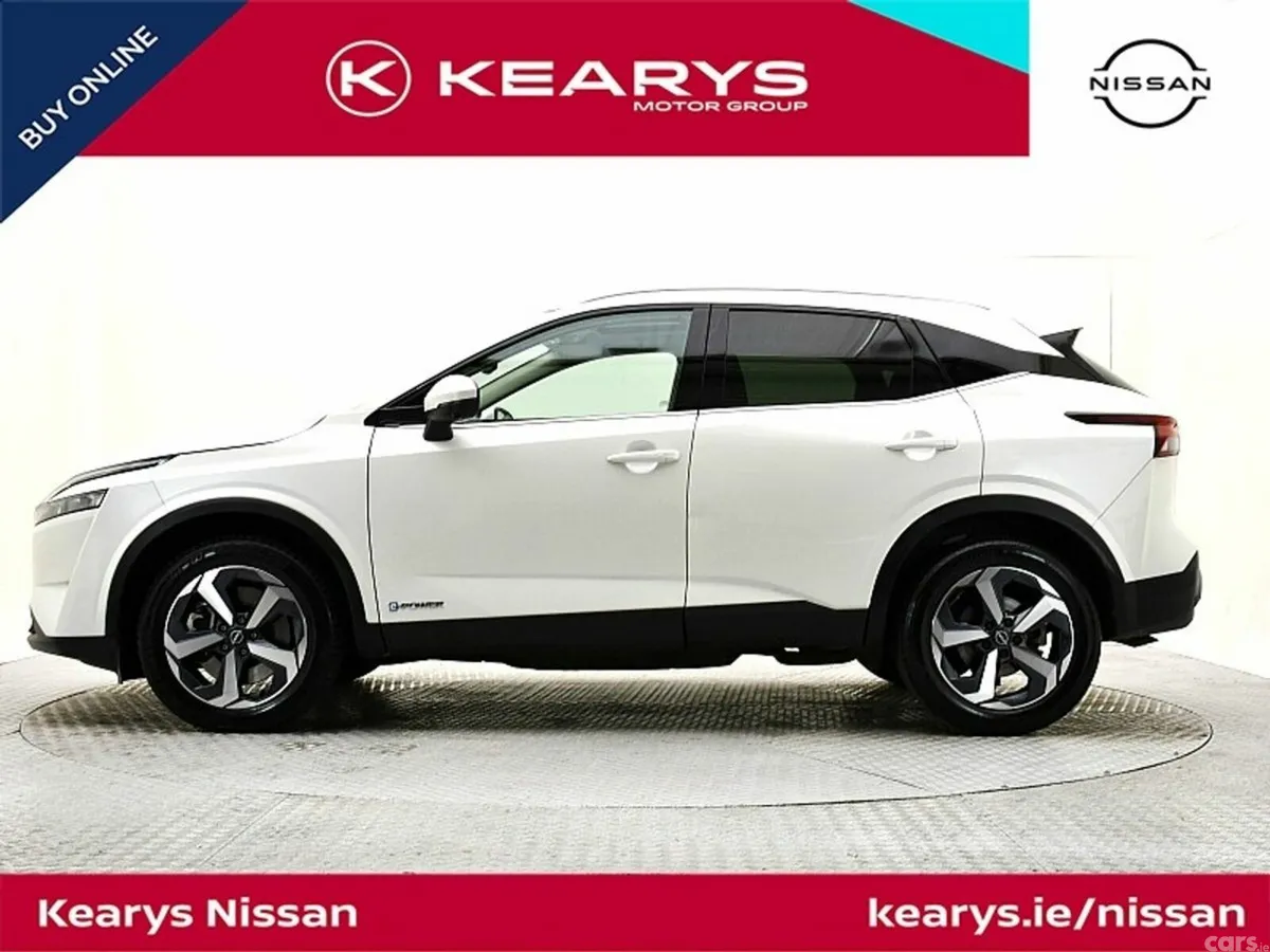 Nissan Qashqai SUV, Petrol Hybrid, 2024, White
