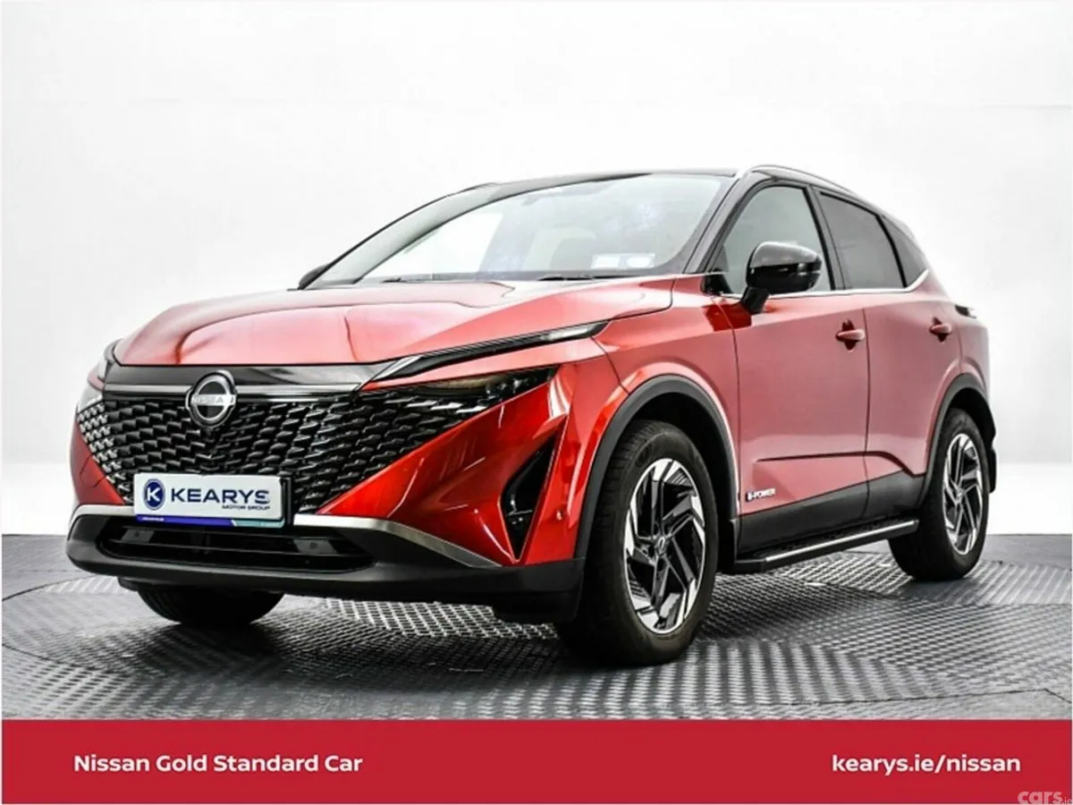 Nissan Qashqai SUV, Petrol Hybrid, 2025, Red