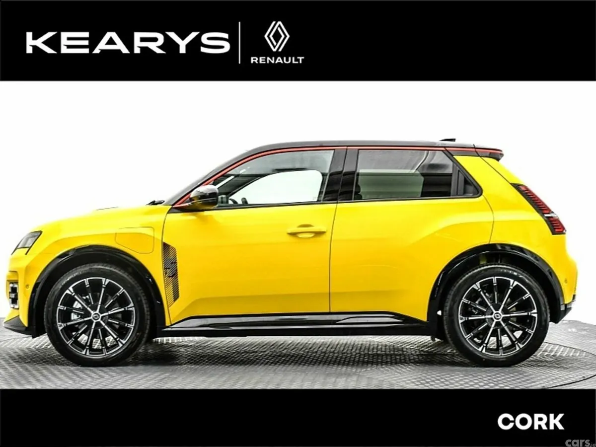 Renault 5 Hatchback, Electric, 2027, Yellow