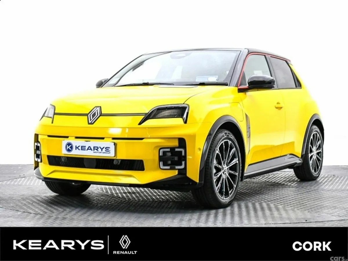 Renault 5 Hatchback, Electric, 2027, Yellow