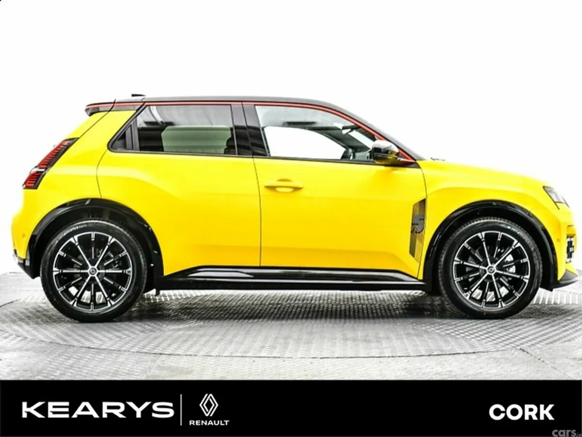 Renault 5 Hatchback, Electric, 2027, Yellow
