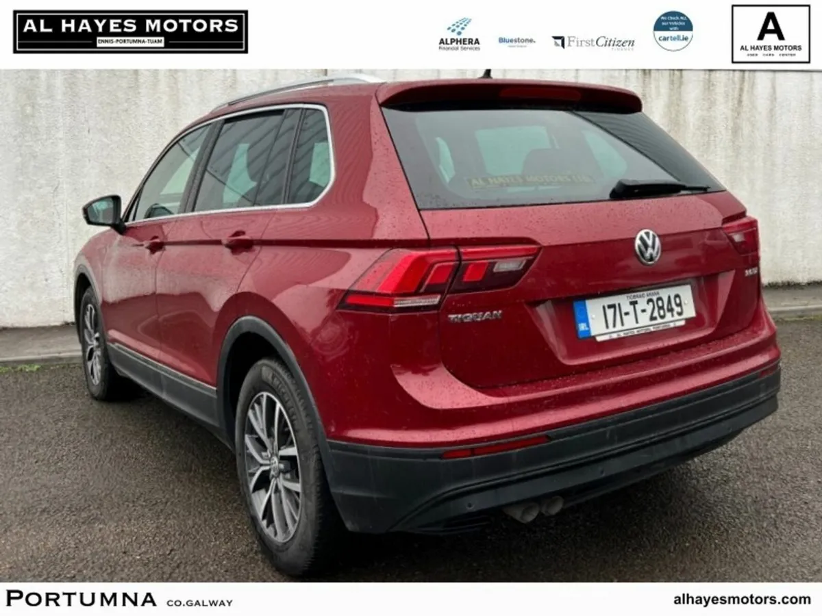 Volkswagen Tiguan SUV, Diesel, 2017, Red