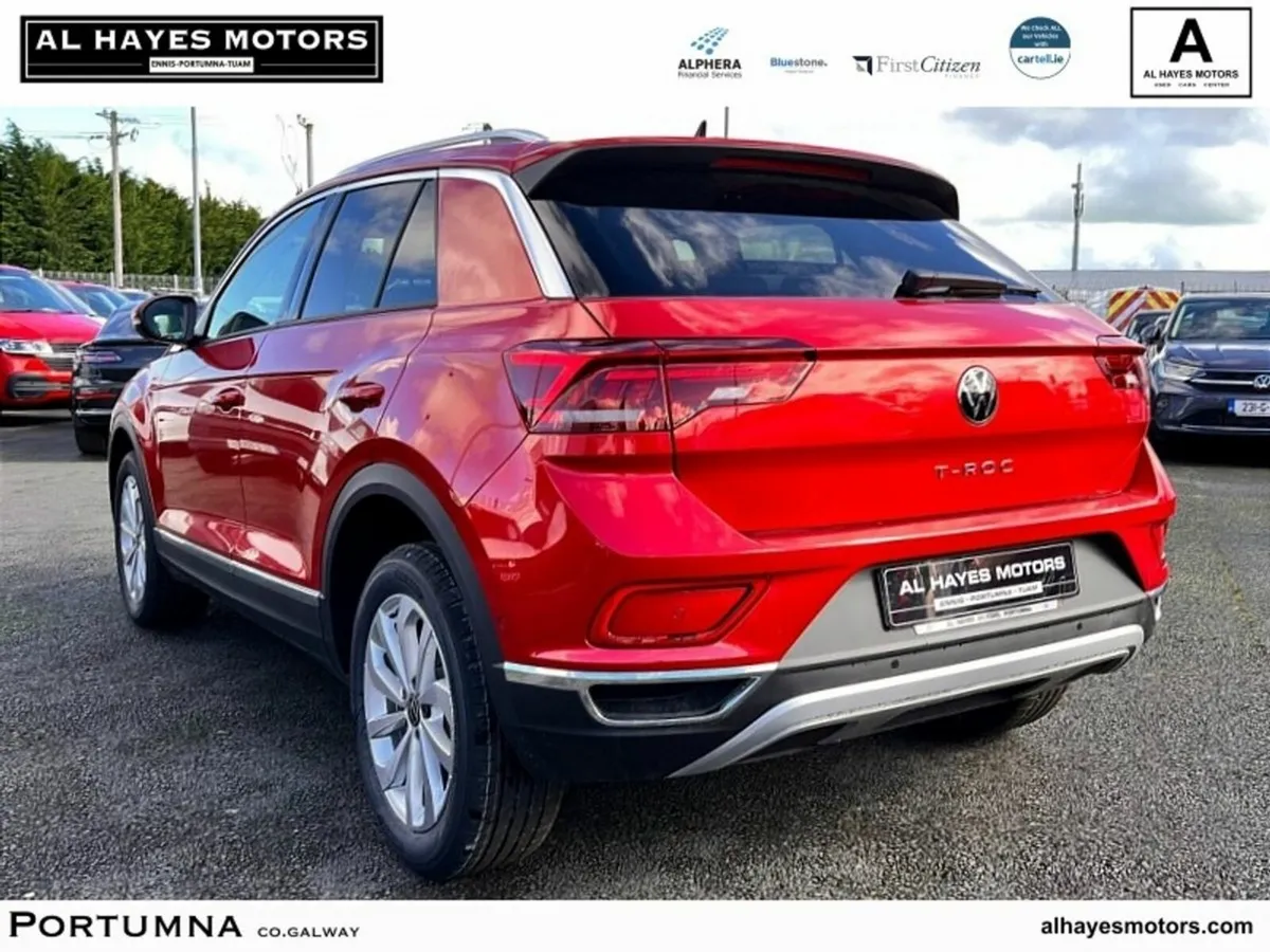 Volkswagen T-Roc SUV, Petrol, 2023, Red