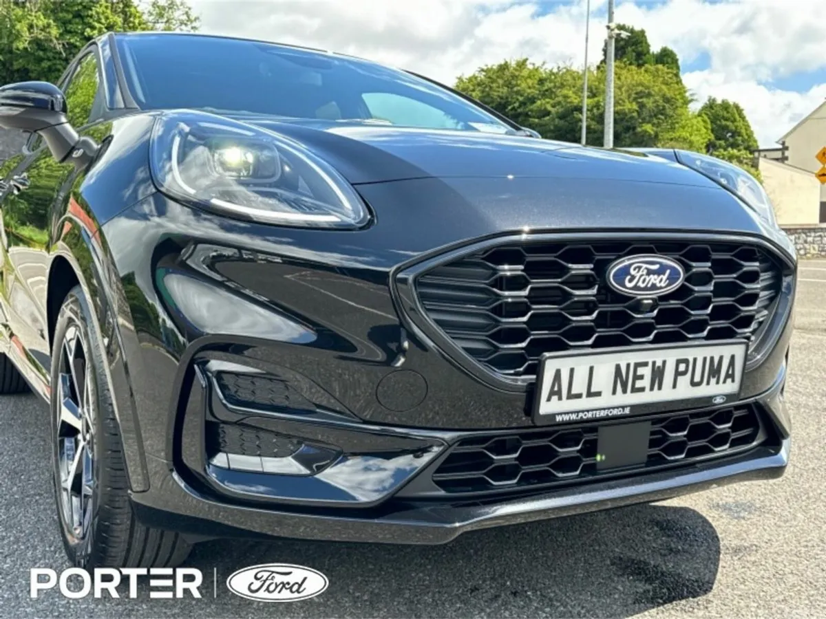 Ford Puma SUV, Petrol Hybrid, 2026, Black