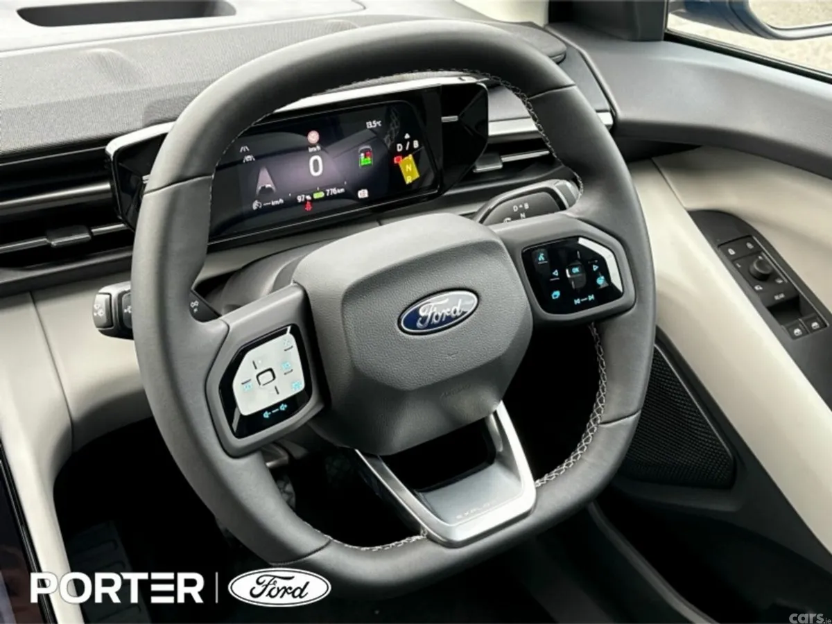 Ford Explorer SUV, Electric, 2025, Blue