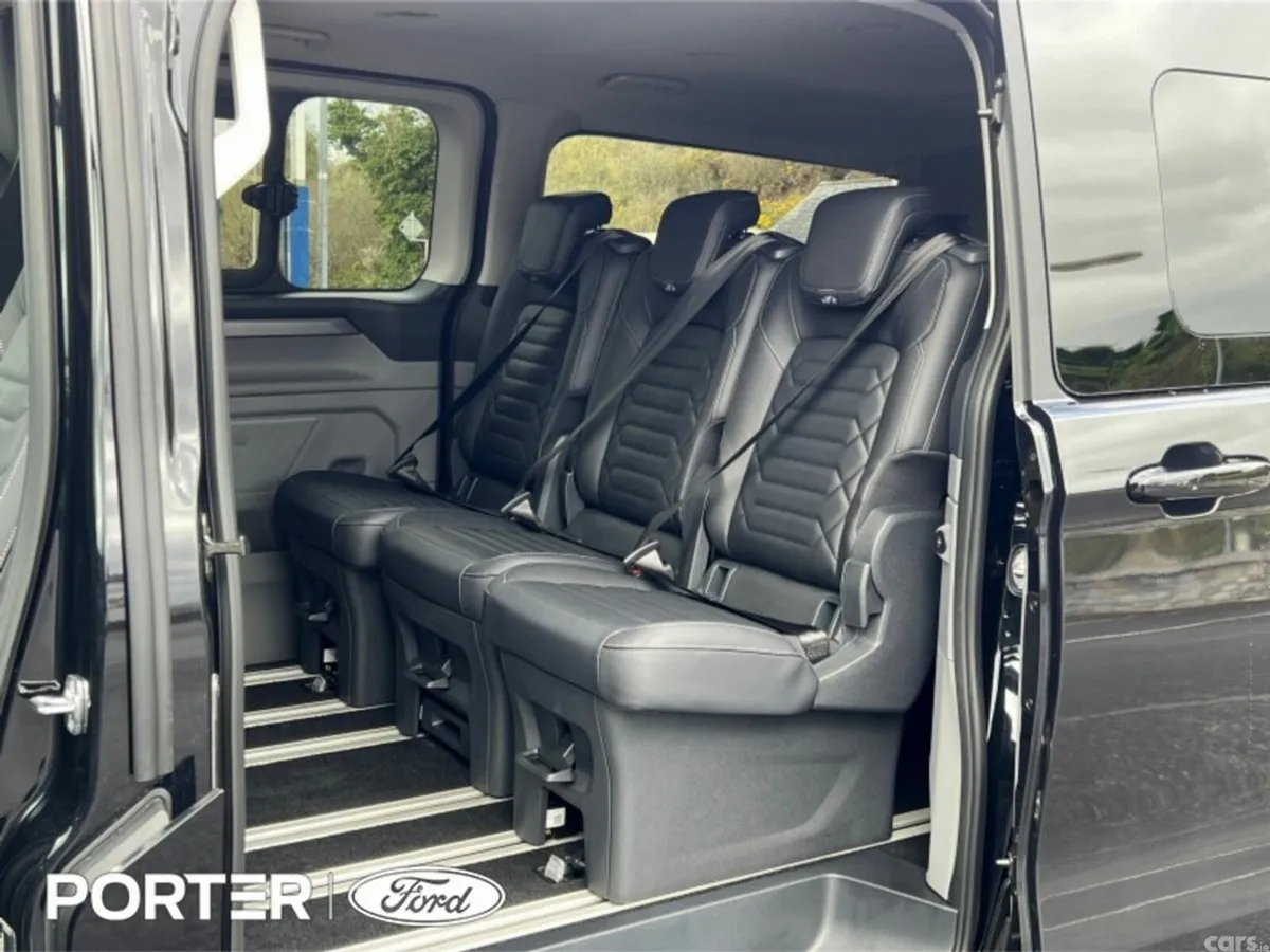 Ford Tourneo Custom MPV, Petrol Plug-in Hybrid, 2026, Black