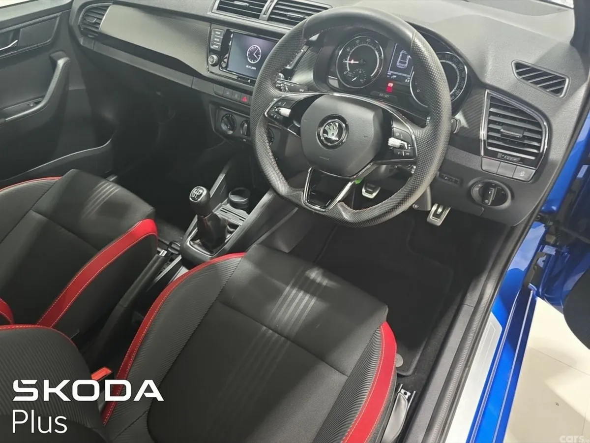 Skoda Fabia Hatchback, Petrol, 2021, Blue