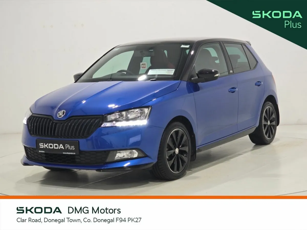 Skoda Fabia Hatchback, Petrol, 2021, Blue
