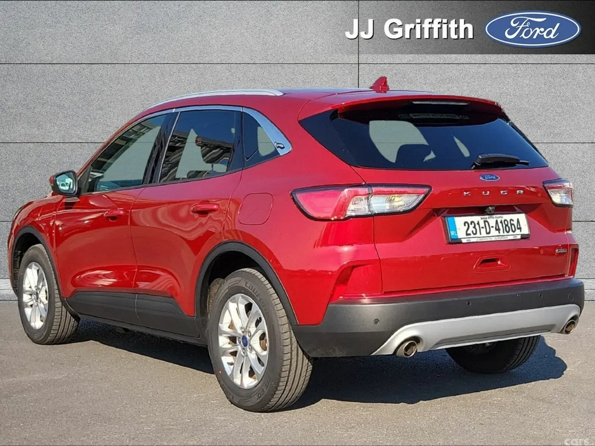 Ford Kuga SUV, Petrol Hybrid, 2023, Red