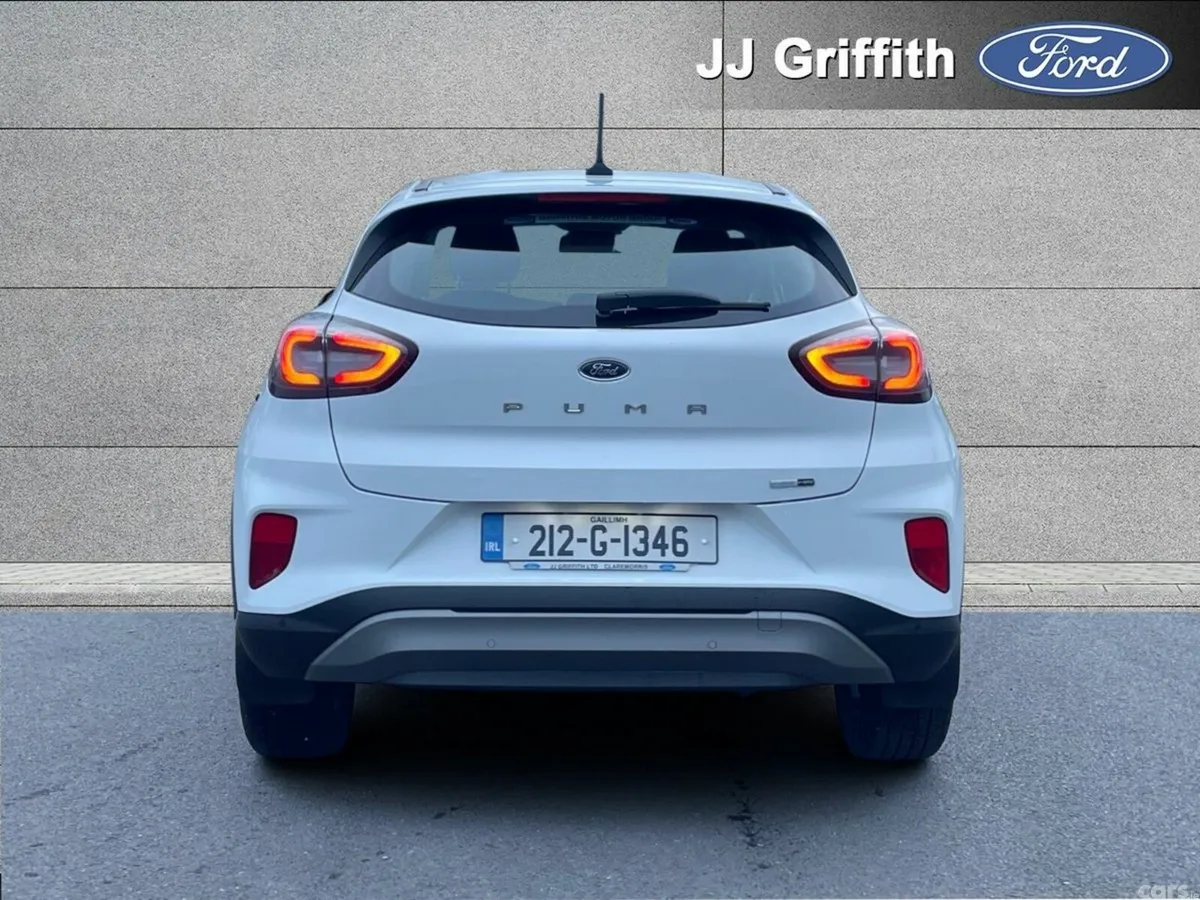Ford Puma MPV, Petrol Hybrid, 2021, White