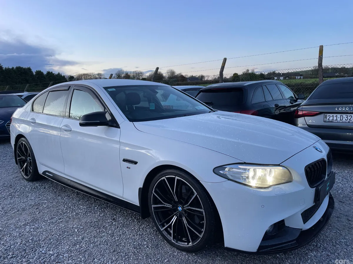 BMW 5-Series Saloon, Diesel, 2016, White