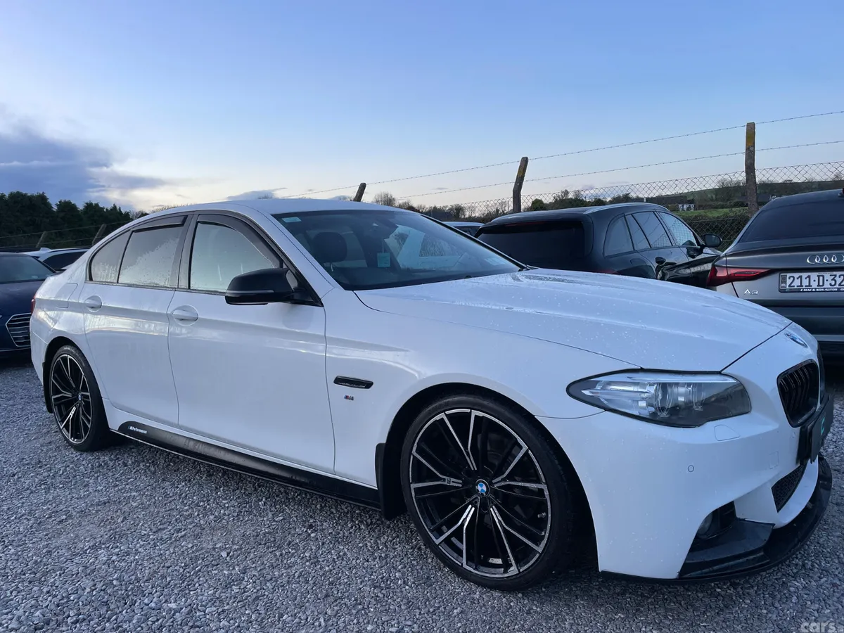 BMW 5-Series Saloon, Diesel, 2016, White