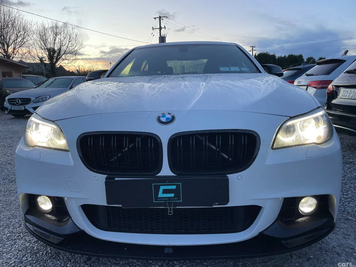 BMW 5-Series Saloon, Diesel, 2016, White