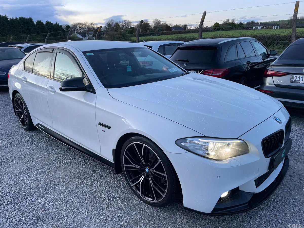 BMW 5-Series Saloon, Diesel, 2016, White