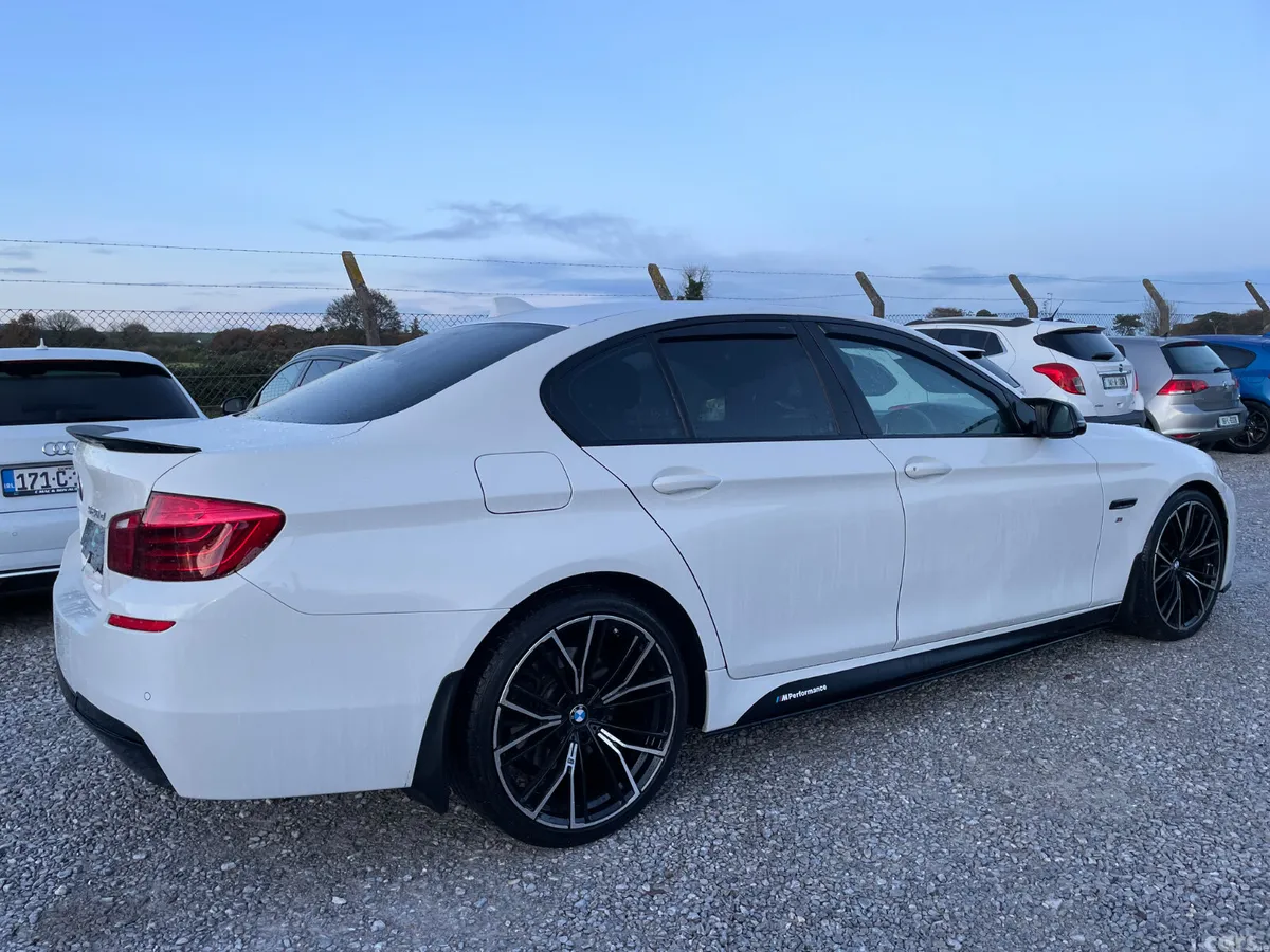 BMW 5-Series Saloon, Diesel, 2016, White