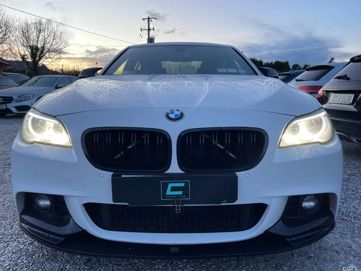 BMW 5-Series Saloon, Diesel, 2016, White