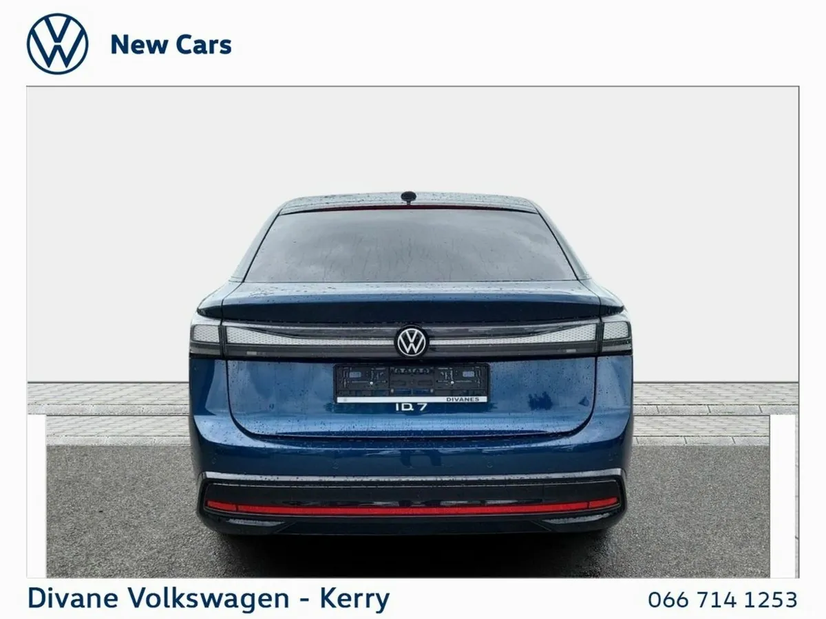 Volkswagen ID.7 Saloon, Electric, 2027, Blue